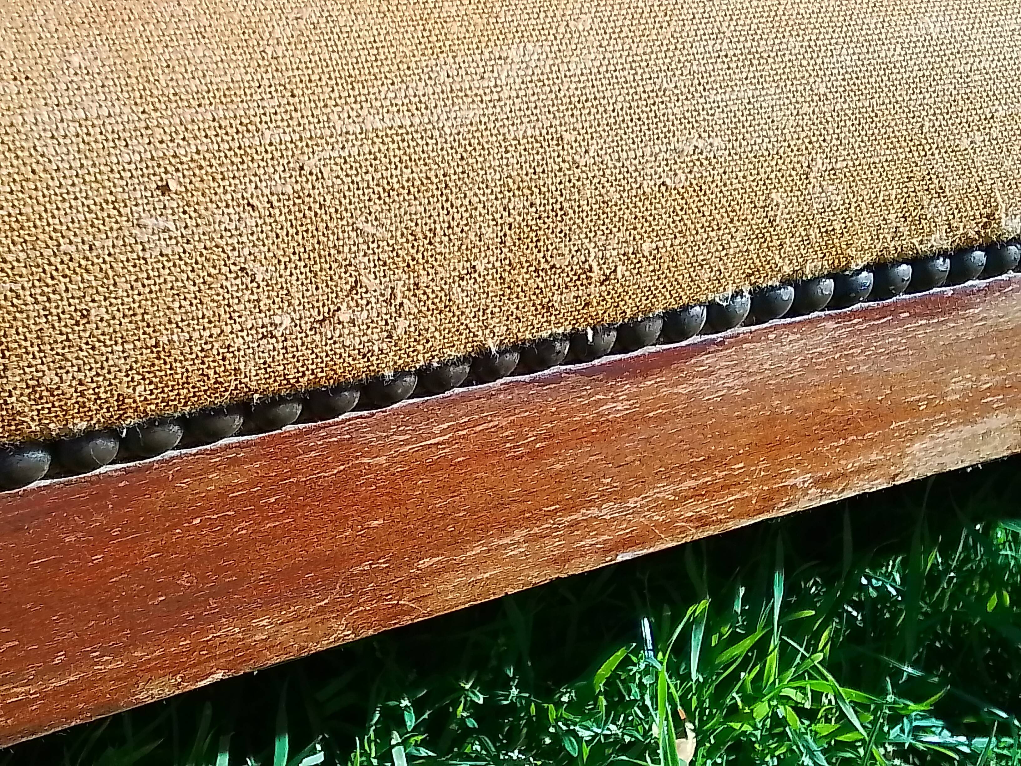 3-seater wooden sofa benches and feather seats