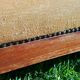 3-seater wooden sofa benches and feather seats
