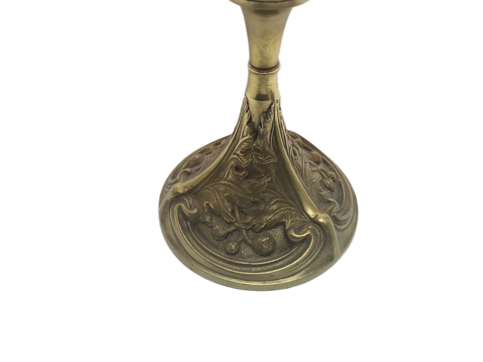 ANX Secessionist plate on a solid brass base