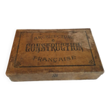 French architecture wooden construction game
