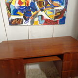 Vintage office of the 60s golden oak