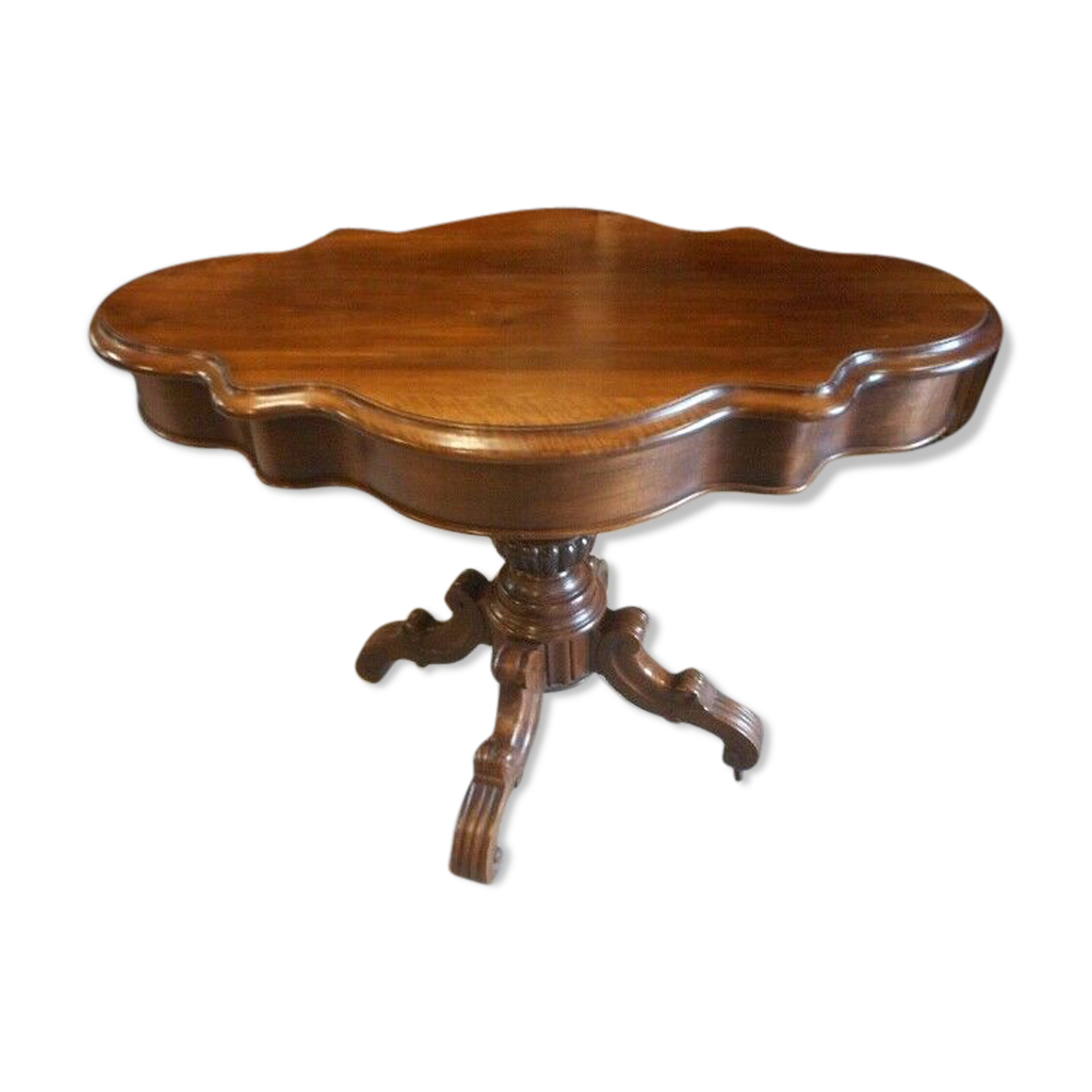 19th century mahogany violin healing