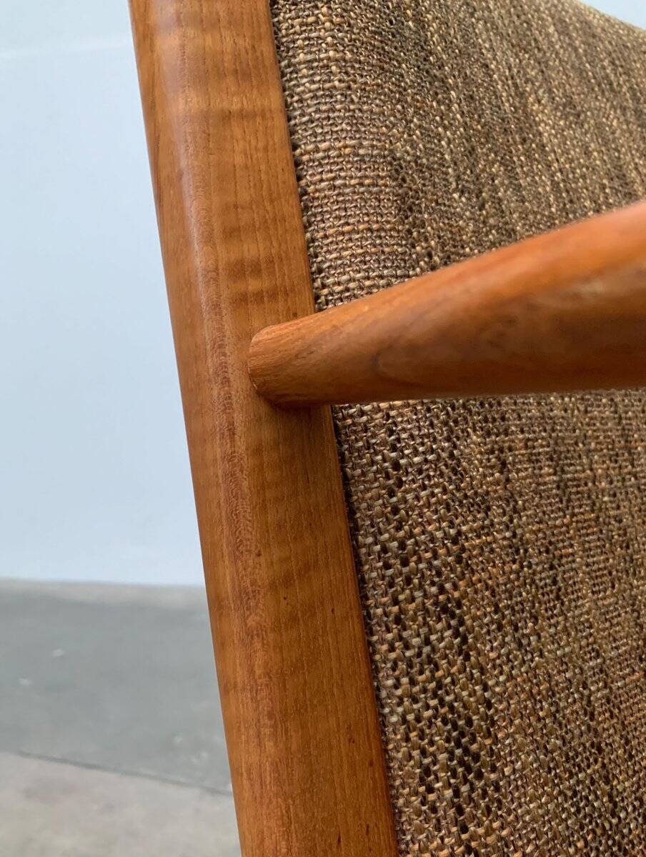 Set of vintage Danish teak chairs