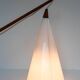 Mid-century Swedish wall lamp in teak by Uno and Östen Kristiansson for Luxus, 1960s