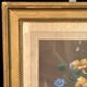 "Bouquet de fleurs" tableau nature morte de style Néo Classique, gouache sur papier, ca 1830