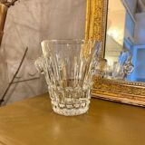 Seau à glaçons en cristal signé Saint Louis modèle Manhattan
