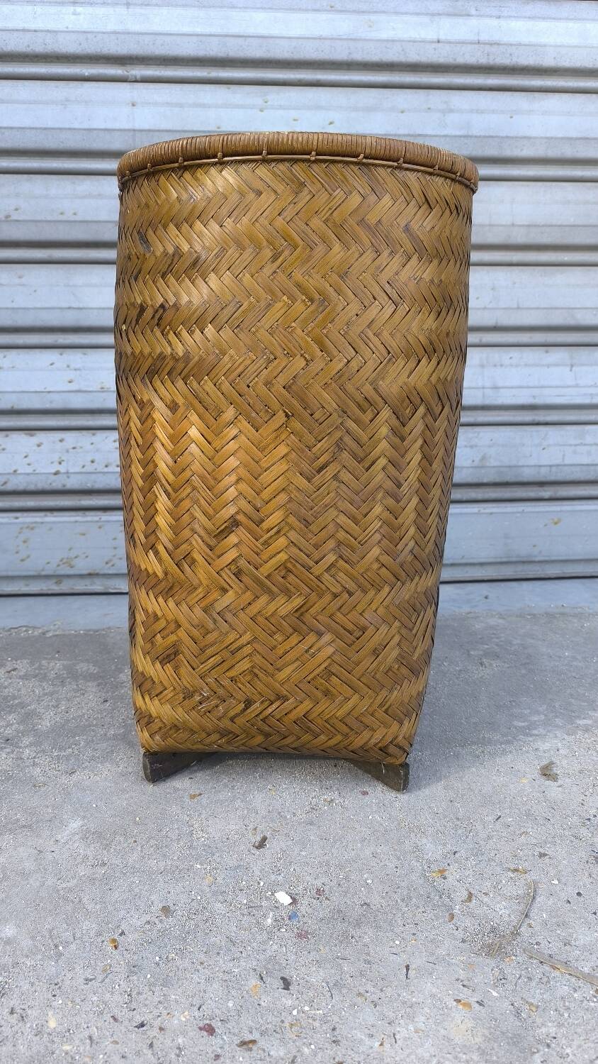 Wicker basket from the 50s