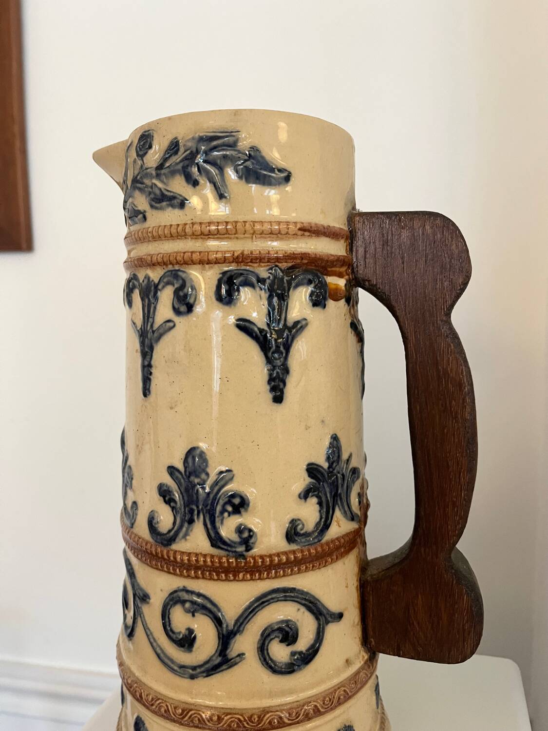Brutalist ceramic jug