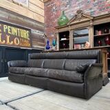 80s leather living room set