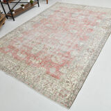 Farmhouse floral vintage area rug 322x219cm