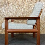 60s 70s teak armchair Sven Ellekaer for Komfort Design Denmark