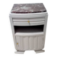 Art Deco bedside table with marble