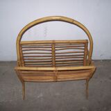 Rattan magazines holder