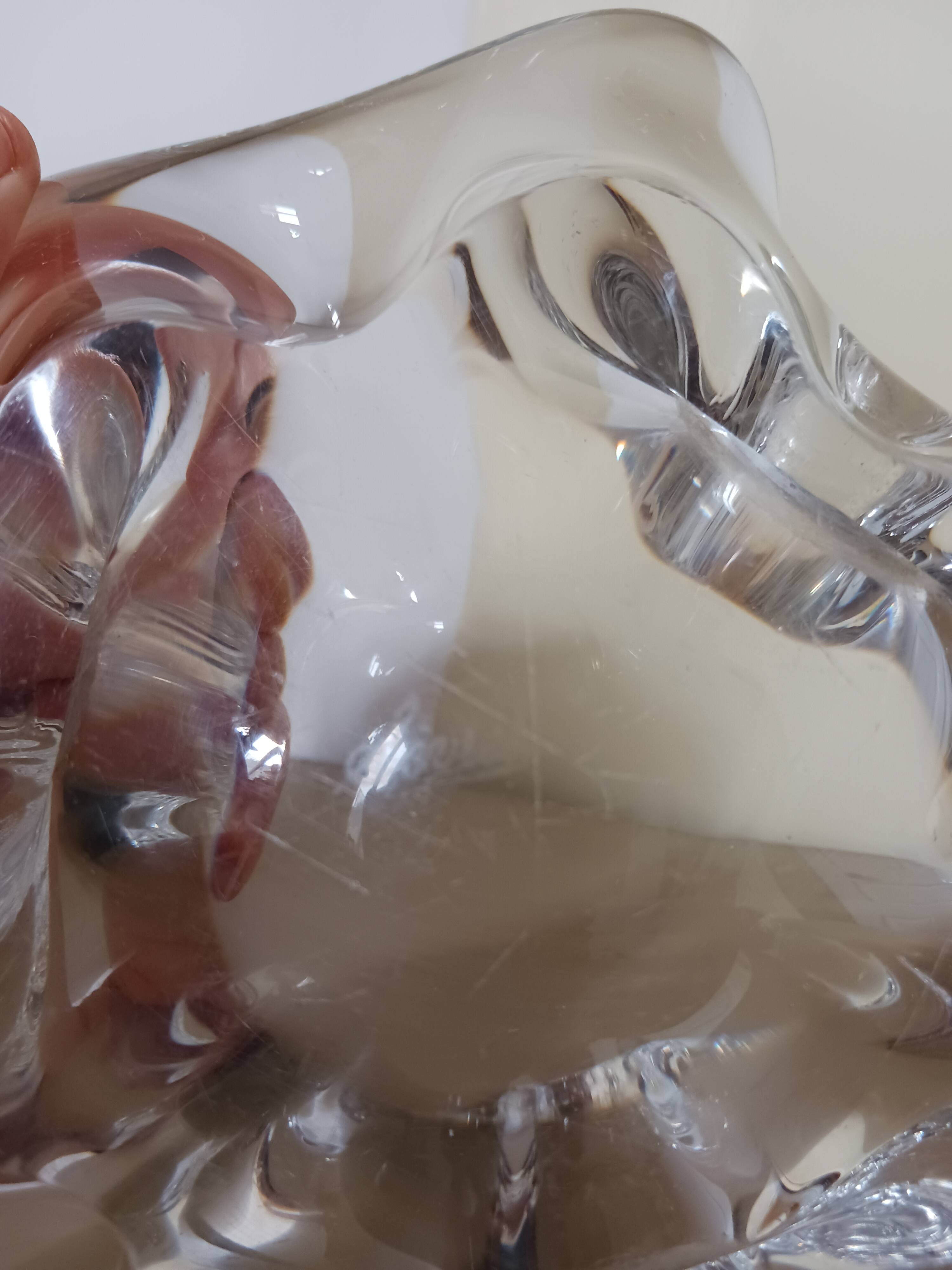 Sèvres crystal ashtray or pocket emptier