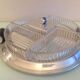 Servant mirror tray by Durinox Oxydor art deco style / 30s-40s