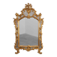 20th century large gilded baroque style mirror by Deknudt, Belgium