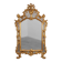 20th century large gilded baroque style mirror by Deknudt, Belgium