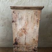 Antique patinated chest of drawers