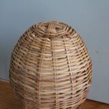Marotte head with wicker rattan hat Africa Senegal