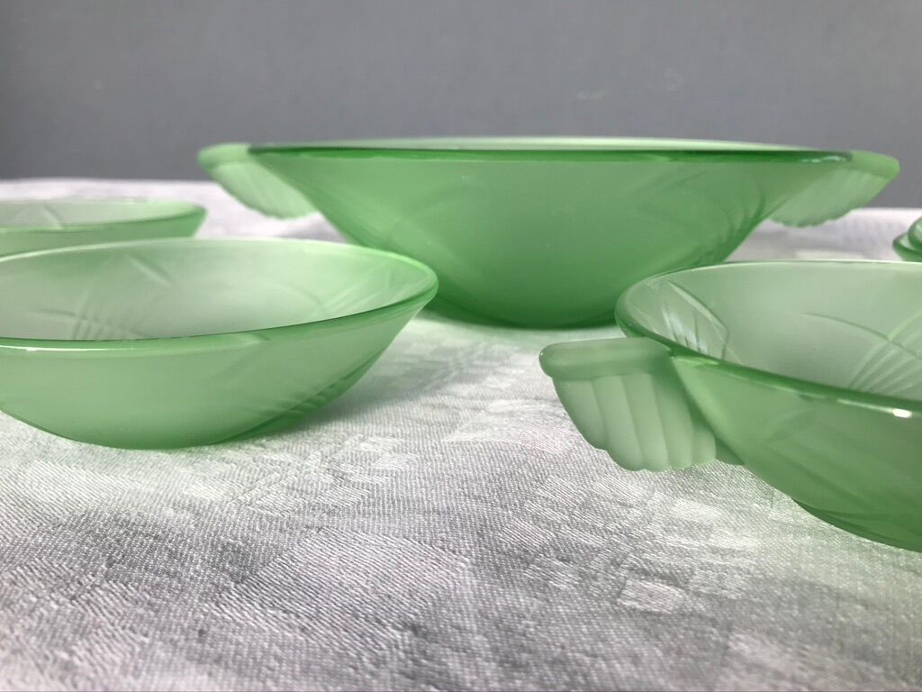 Salad and ramekins 1930/50