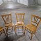 Lot de 5 chaises bistrot