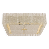 Murano glass ceiling light by Doria, Germany, 1960s.