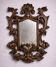Large Venetian wall mirror in Louis XV style with 5 light arms.