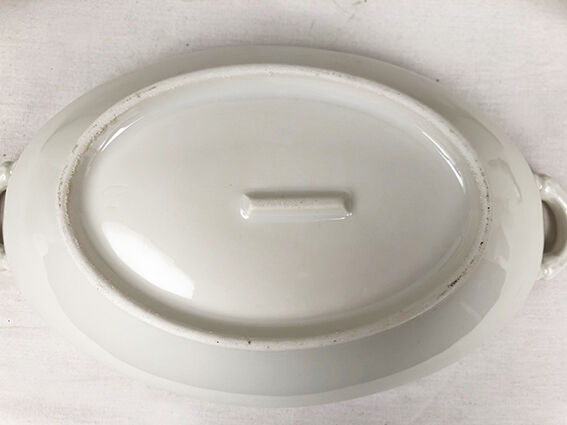 Large porcelain service of Limoges, stamp TL