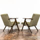 Pair Of Mid Century Oak Armchairs 1960's