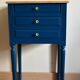 Table de chevet vintage luna — pièce unique