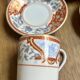 Set of 6 coffee cups with saucers - Haviland - Imari red