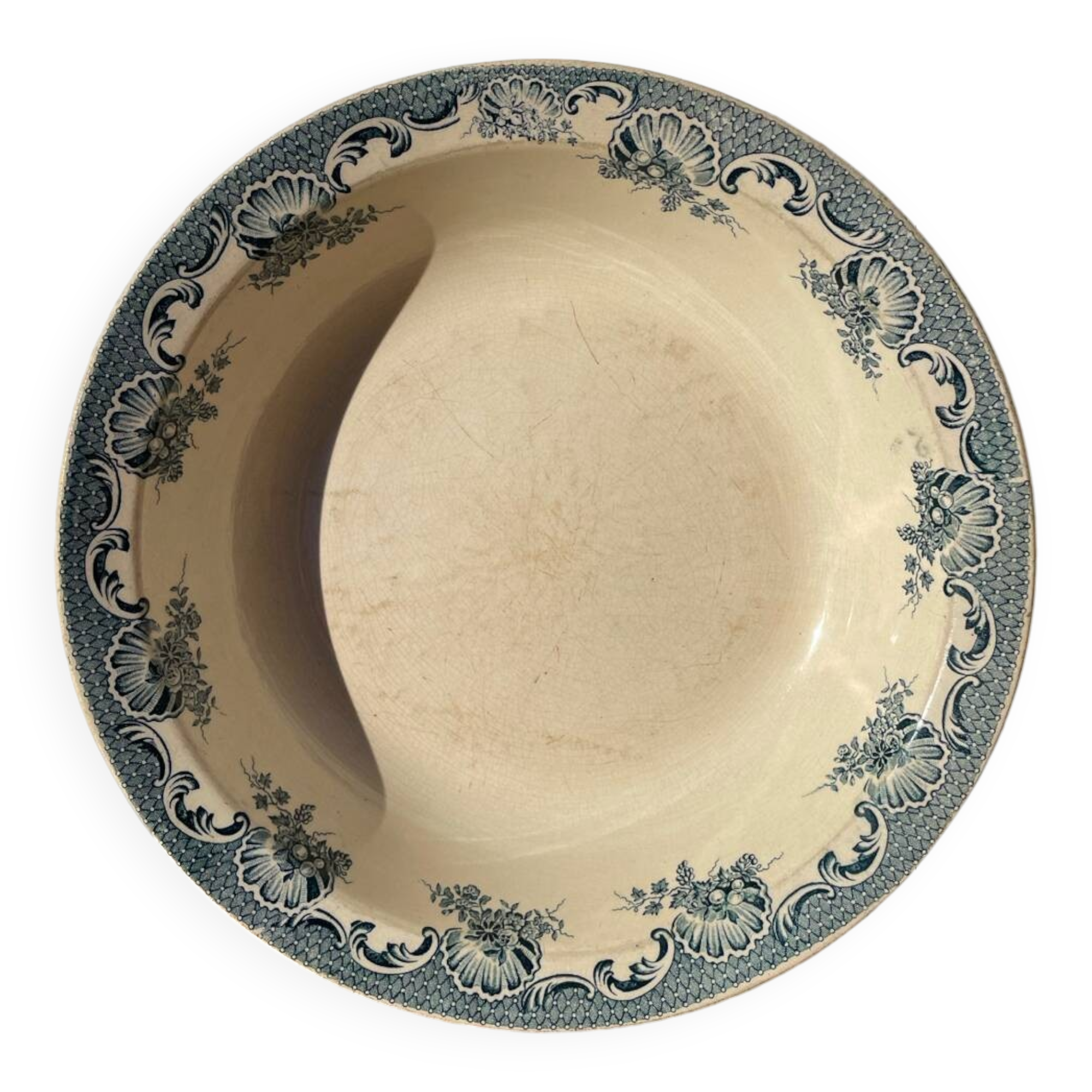 Iron earth salad bowl Moulin des loups