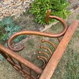 1900s bistro wall coat rack