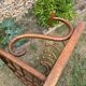 1900s bistro wall coat rack