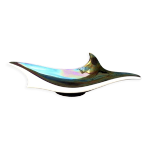 Coupe vintage irisée