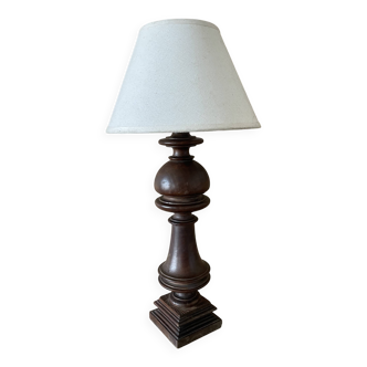 Haute lampe à poser en bois H50cm
