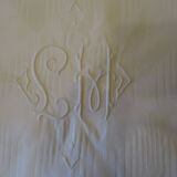 Monogramed pillow case
