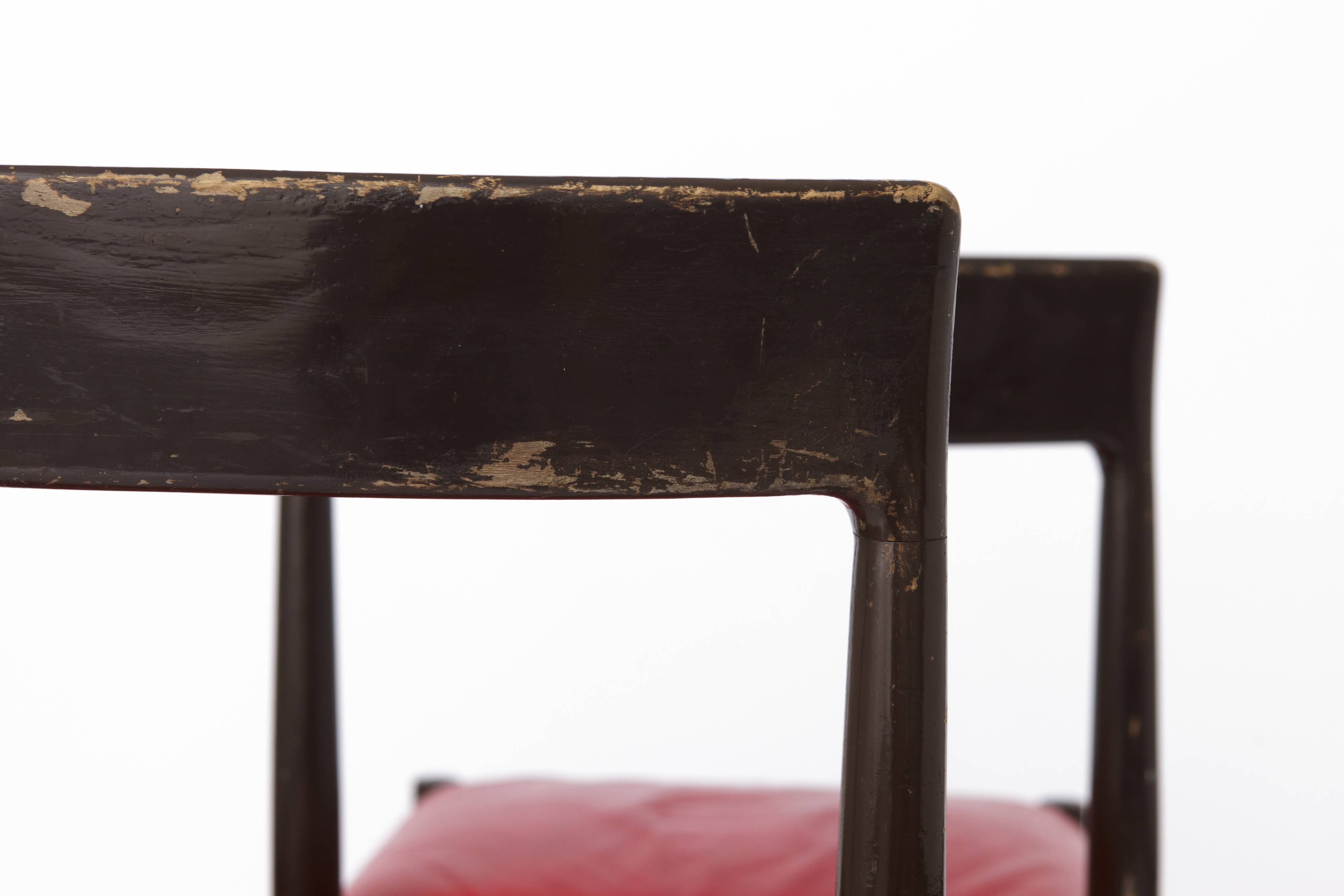 2 Vintage Chairs 1960s Wooden Germany