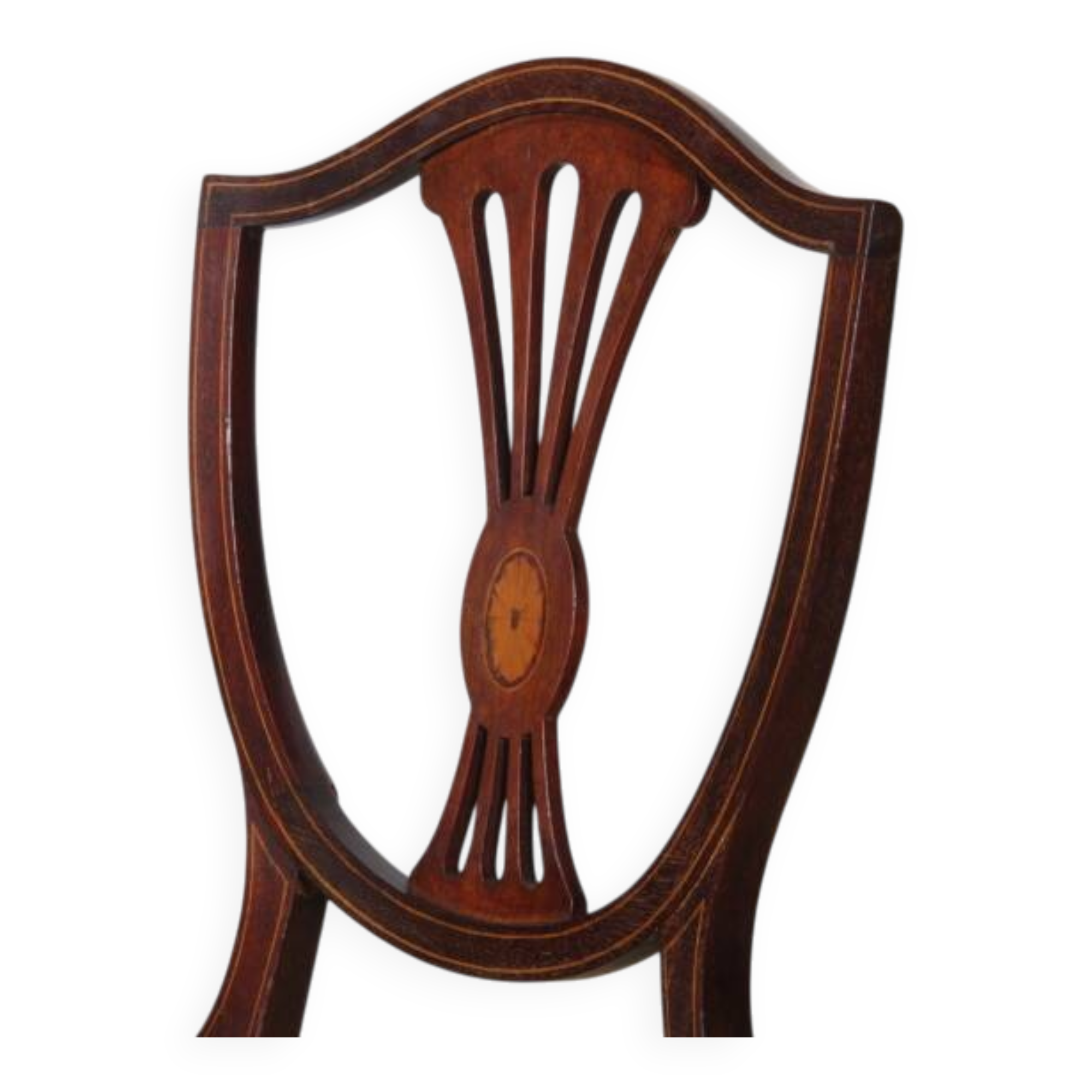 Paire de chaises, travail anglais de la fin du XIXe siècle
