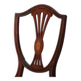 Paire de chaises, travail anglais de la fin du XIXe siècle