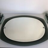 Veca mirror and 2 matching Veca wall lights made in Italy