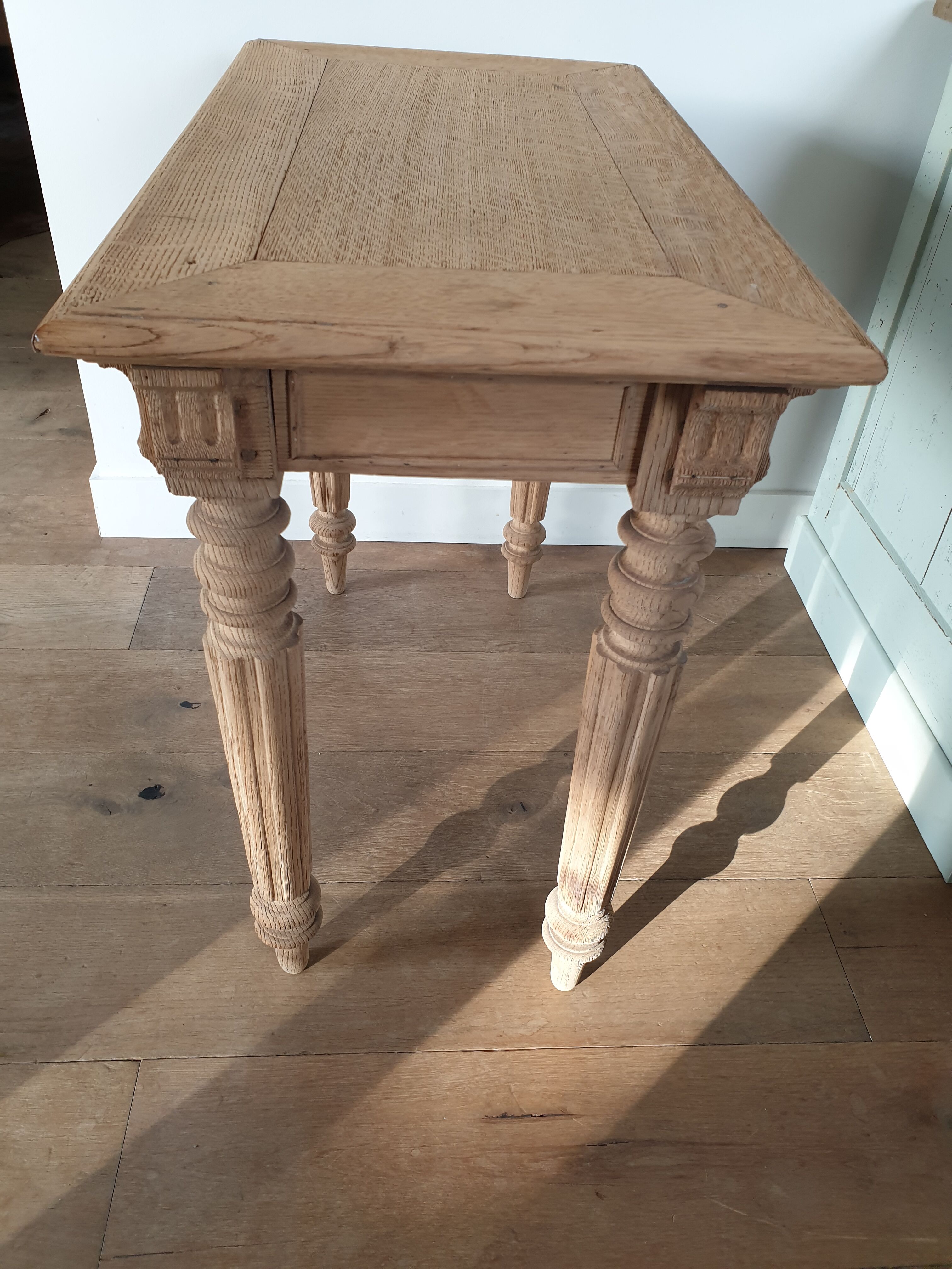 Oak side table