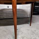Scandinavian vintage teak round table