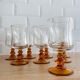 8 Luminarc stemmed glasses