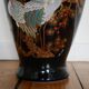 Heron decor vase