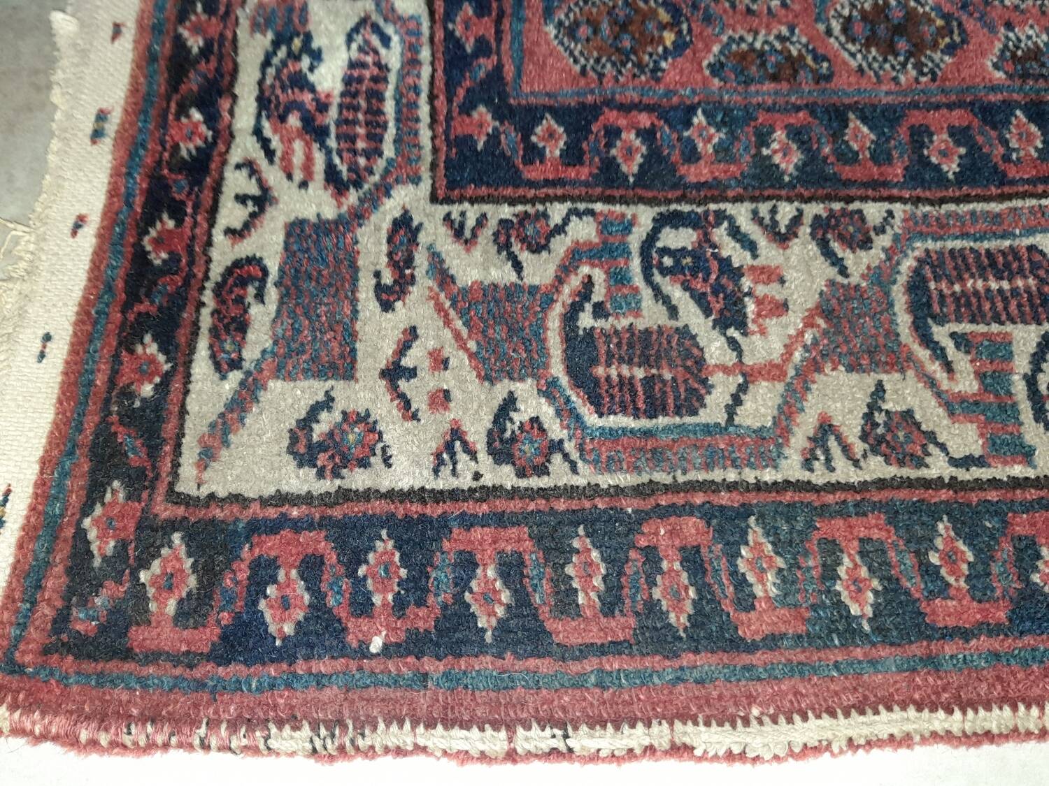 Vintage rug 123x75cm
