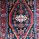 Handmade Mazlaghan Persian rug 192x134cm