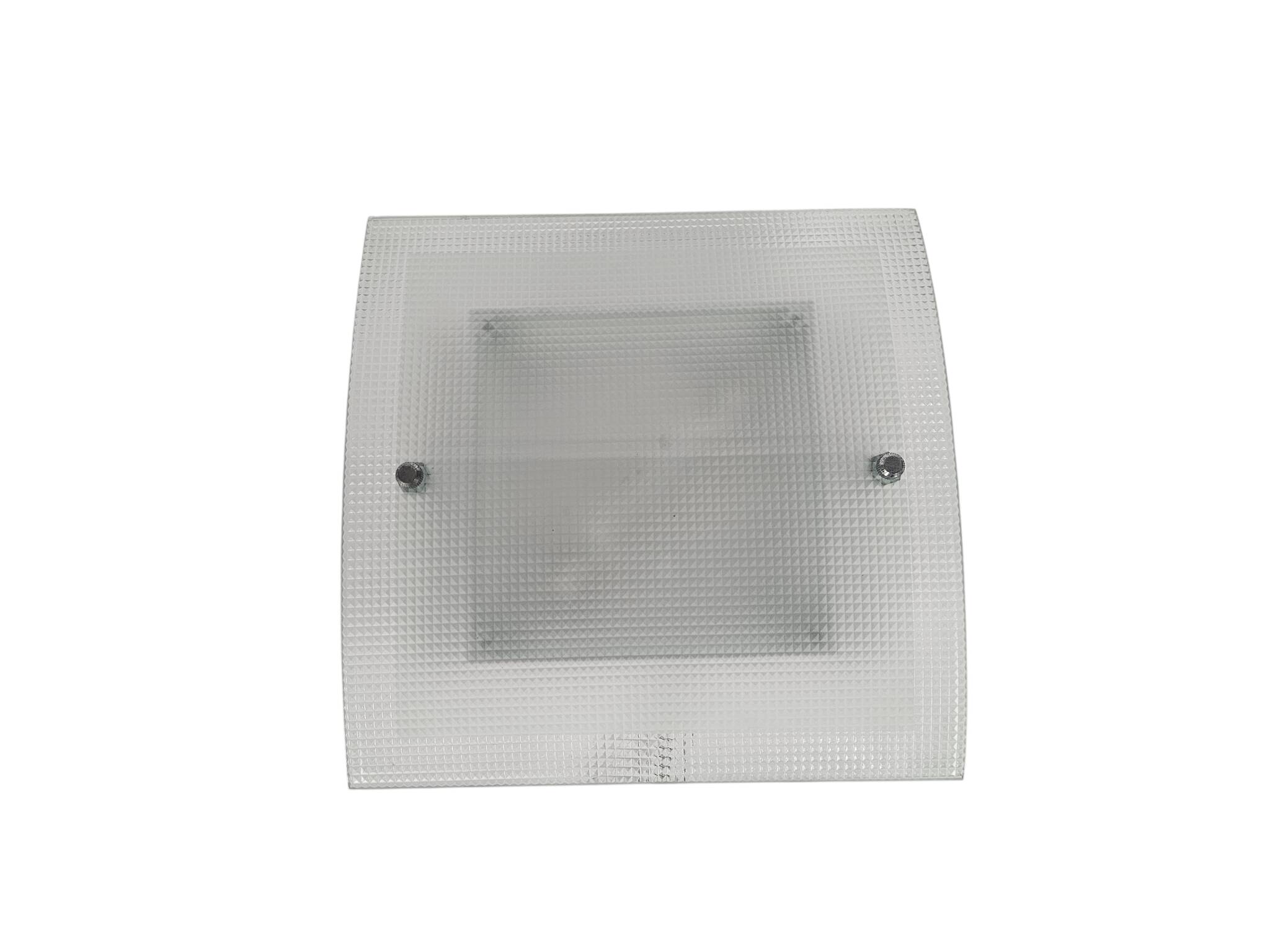 Faladesa & idearte - wall lamp - frosted glass - metal - Spain - 80s
