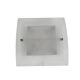 Faladesa & idearte - wall lamp - frosted glass - metal - Spain - 80s