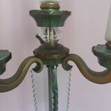 Vintage floor lamp from the 40s and 50s by Genet and Michon